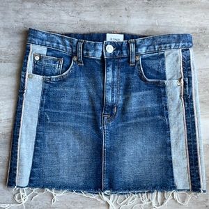 Hudson Jeans The Viper Mini Denim Skirt